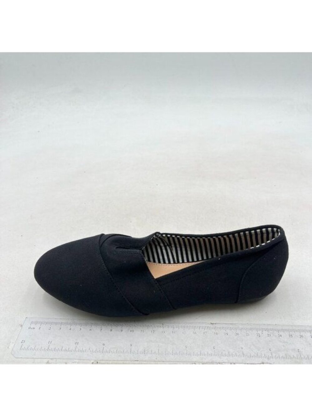 Womens Ballerina Ballet Flats Shoes Leopard Round Toe Black Shoes